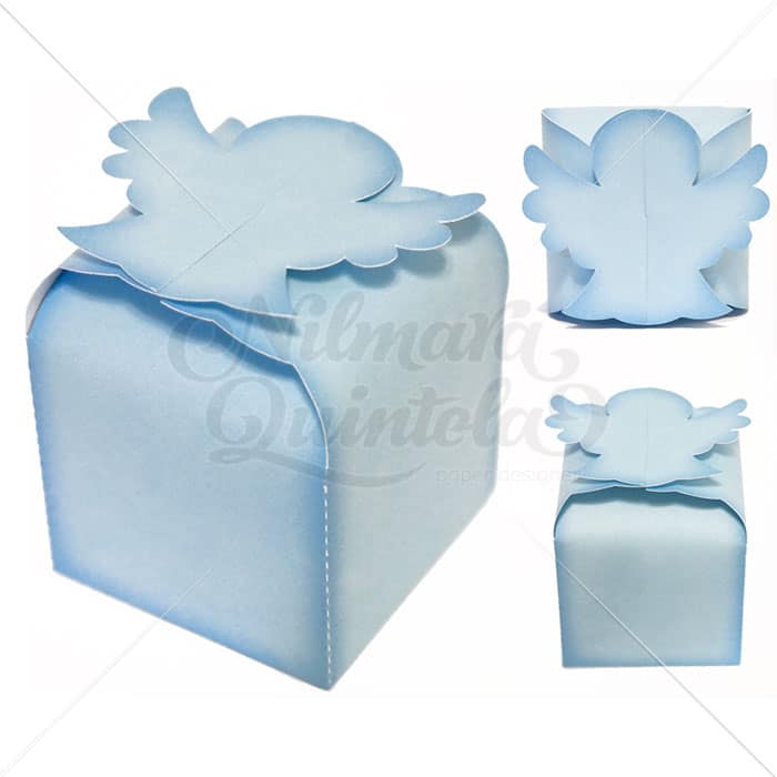molde caixa anjo para doces