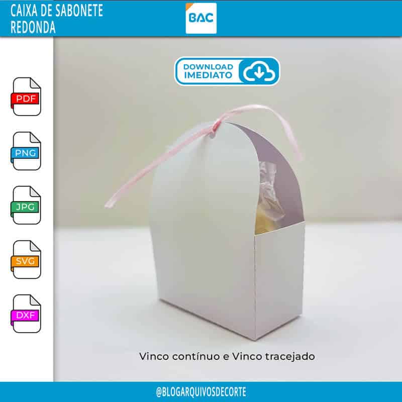 molde caixa redonda papel versus acrilico qual melhor