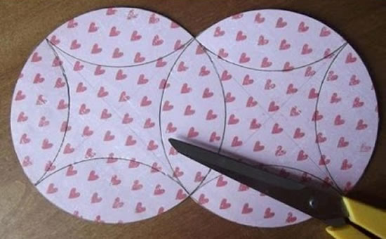 molde caixa redonda papel para doces finos