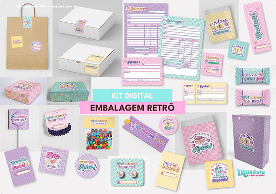 molde caixa pirulito