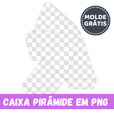 molde caixa png