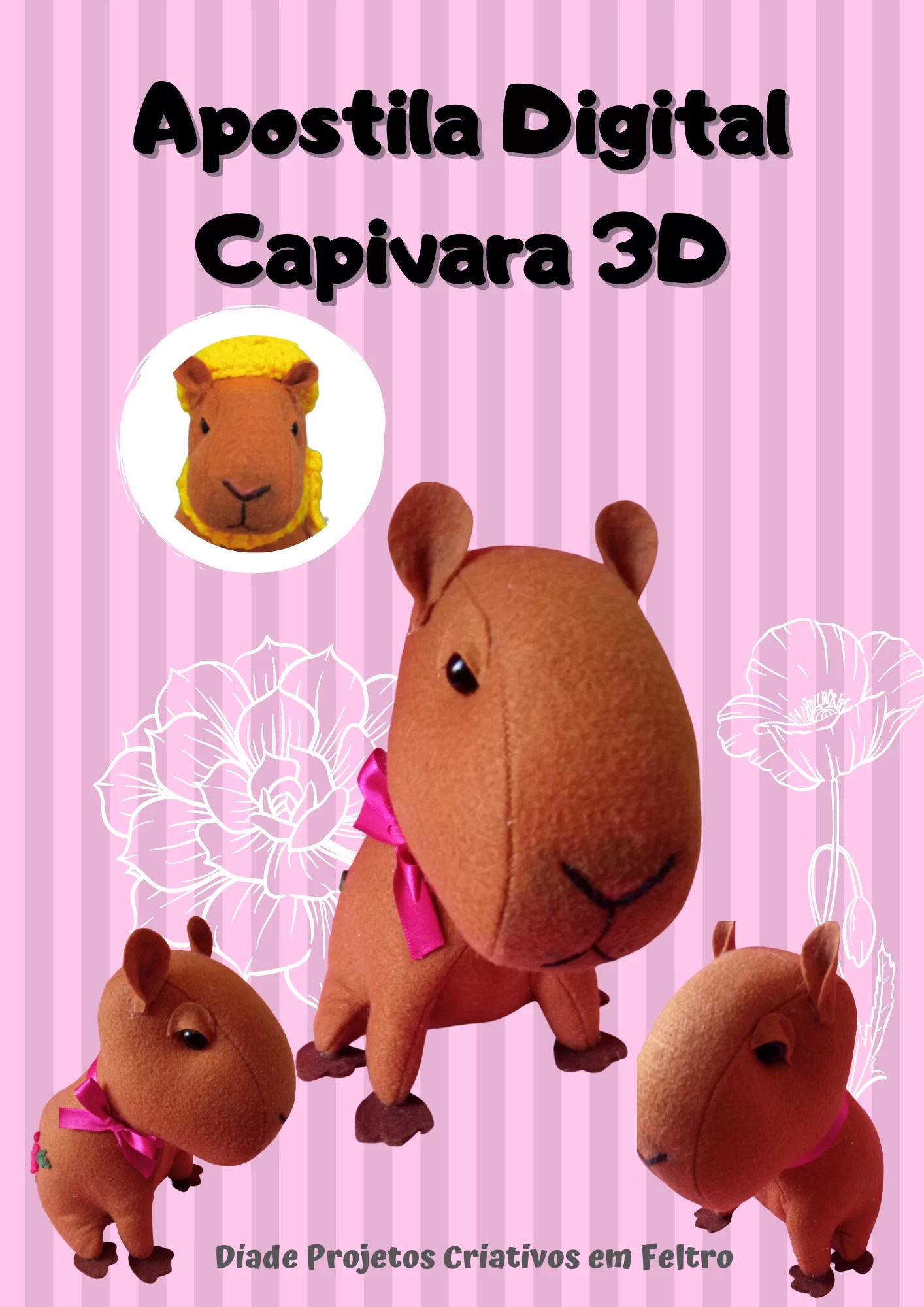 molde capivara culinária