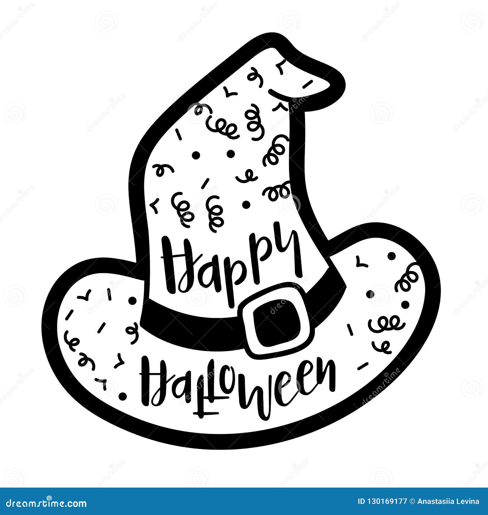 molde mini chapéu de bruxa