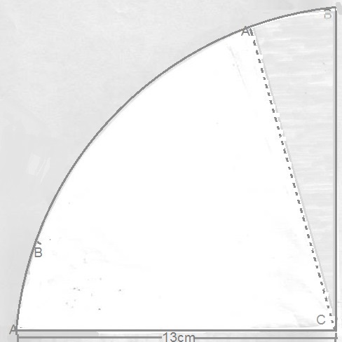 molde chapéu de bruxa em feltro