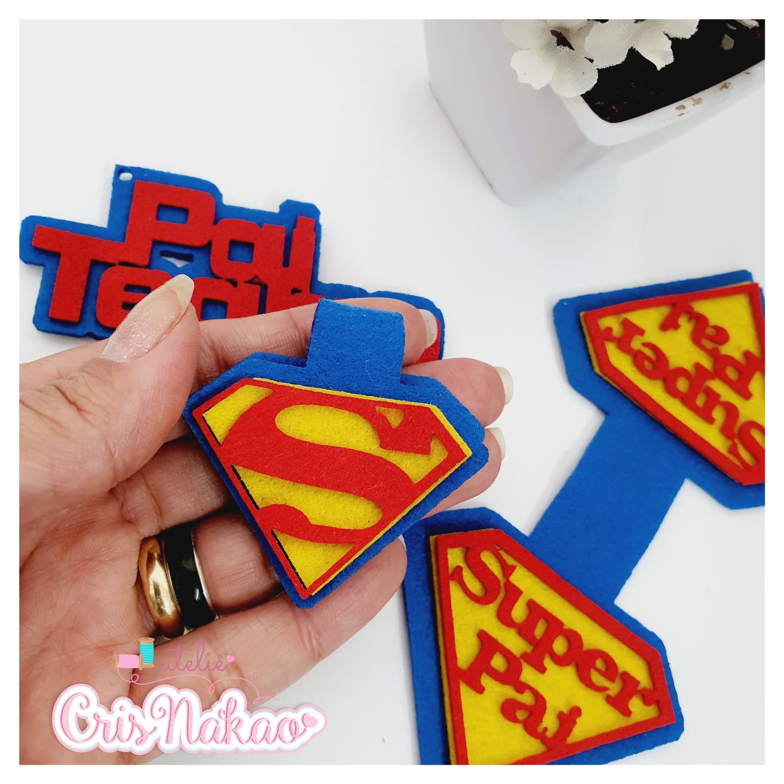 presente dia dos pais feito à mão eva