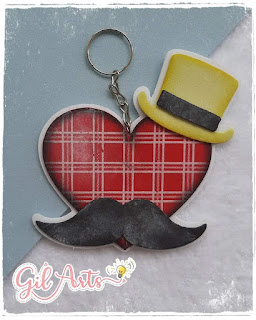 chaveiro personalizado dia dos pais eva