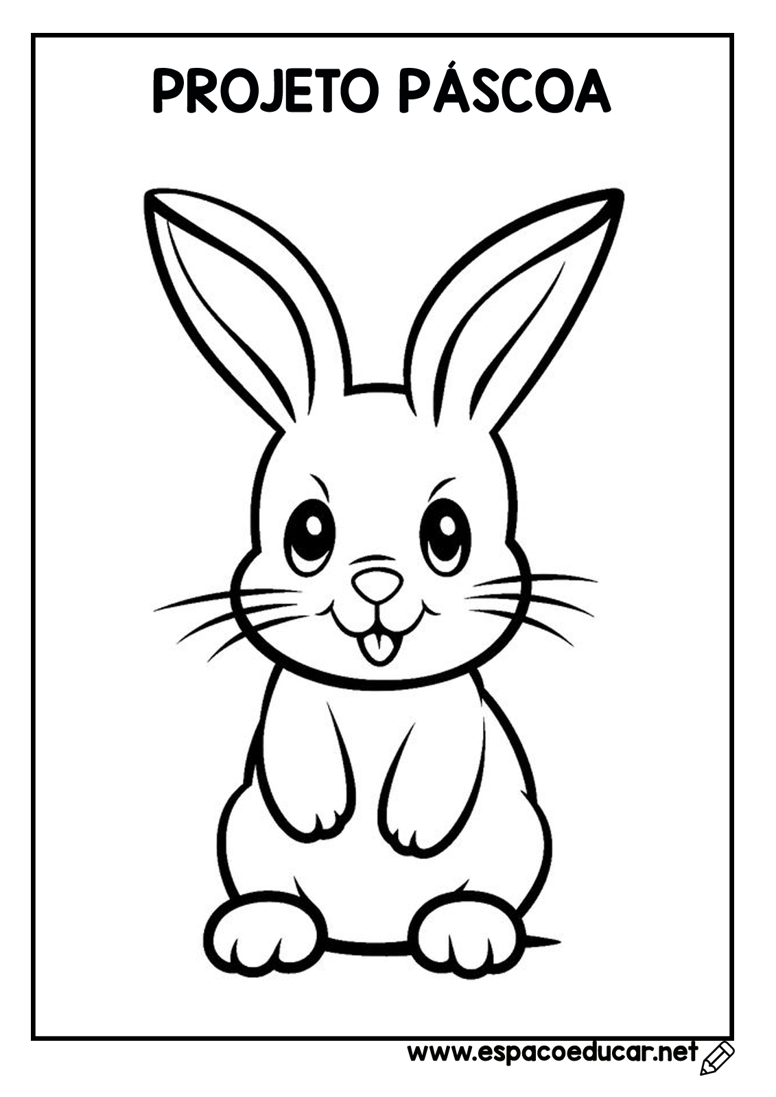 molde coelho em eva porta bombom