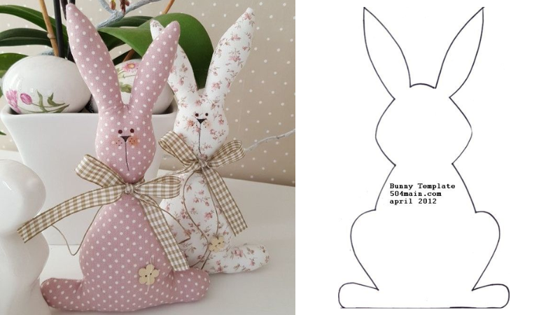 molde coelho pascoa para imprimir