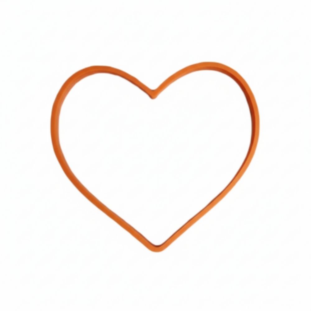 molde coração confeitaria