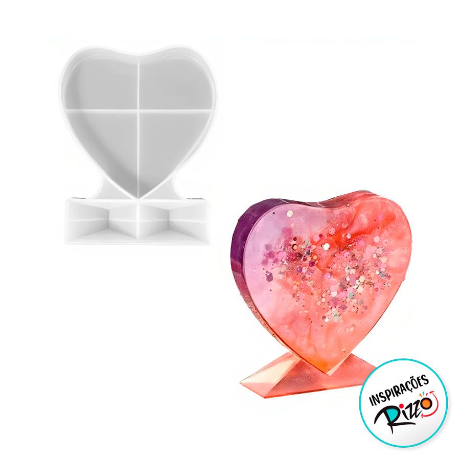 molde coração para cartaz