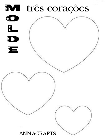 molde coração EVA