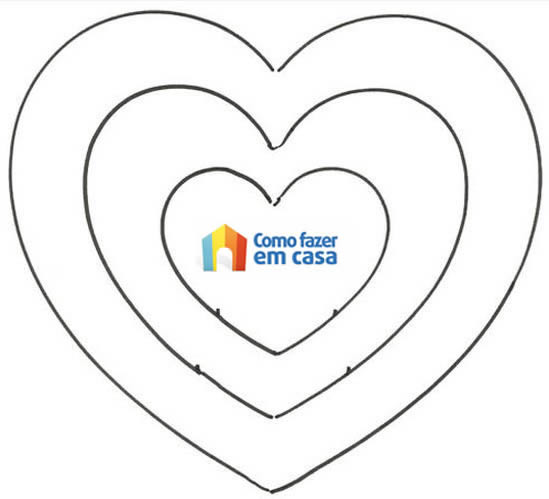 molde coração confeitaria