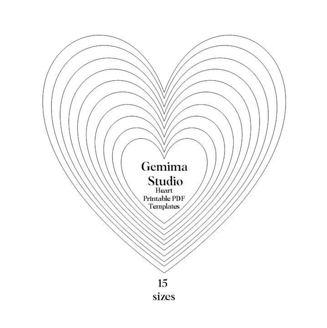 molde coração pequeno