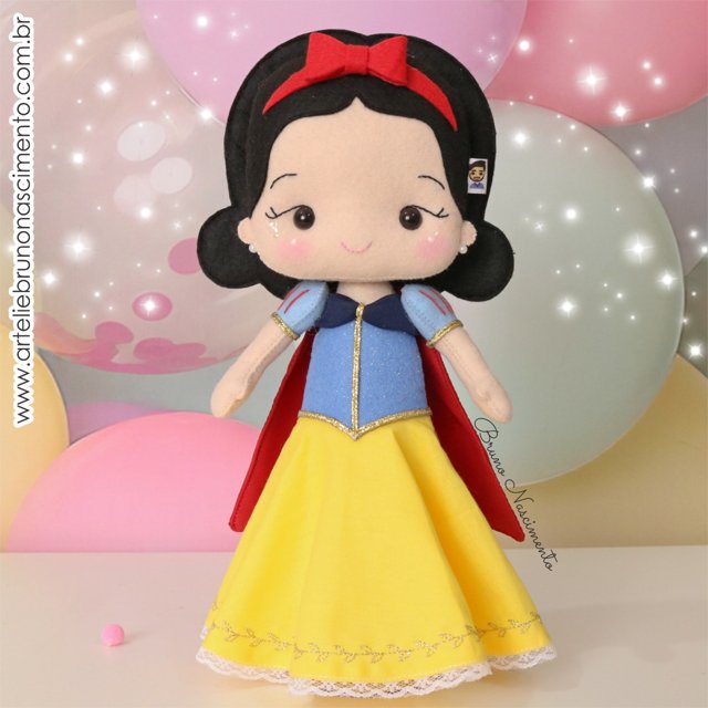 molde da bela em feltro