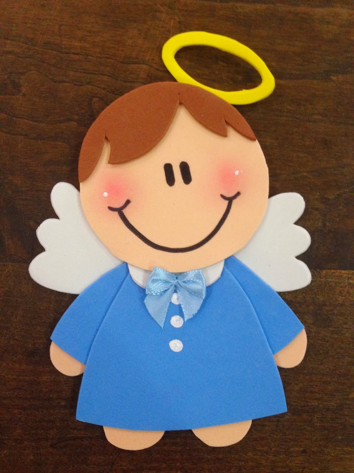 molde anjo para imprimir