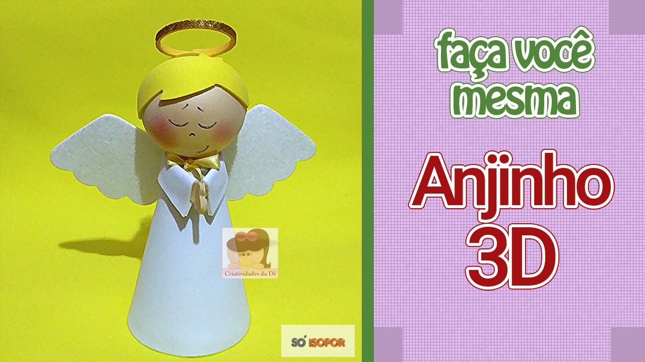 molde de anjo de natal