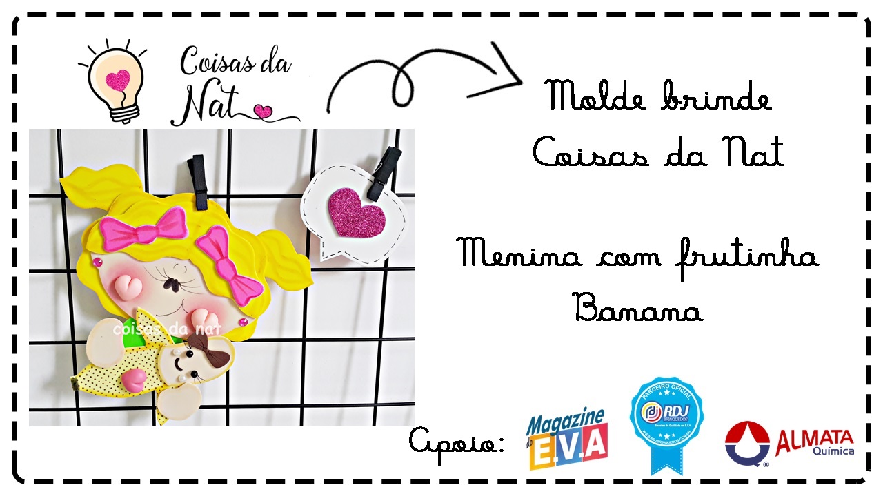 molde de banana para imprimir
