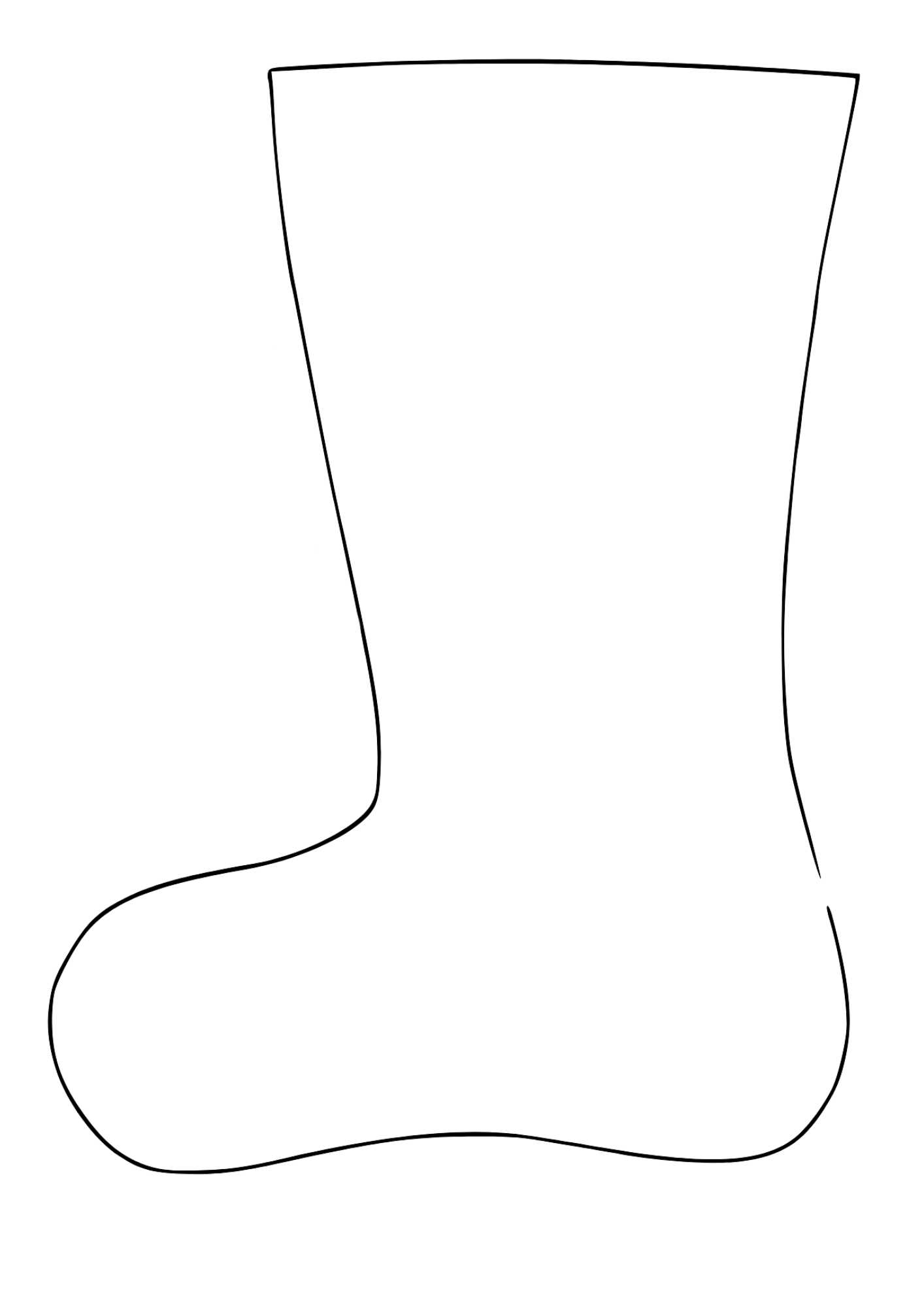 molde bota natal feltro