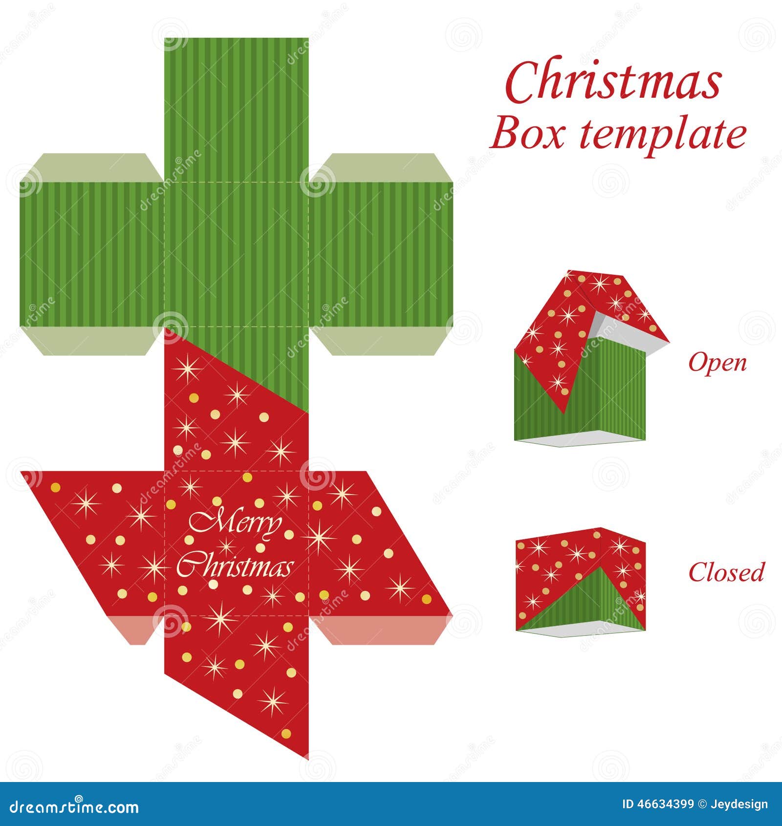 como fazer caixa de presente de papel