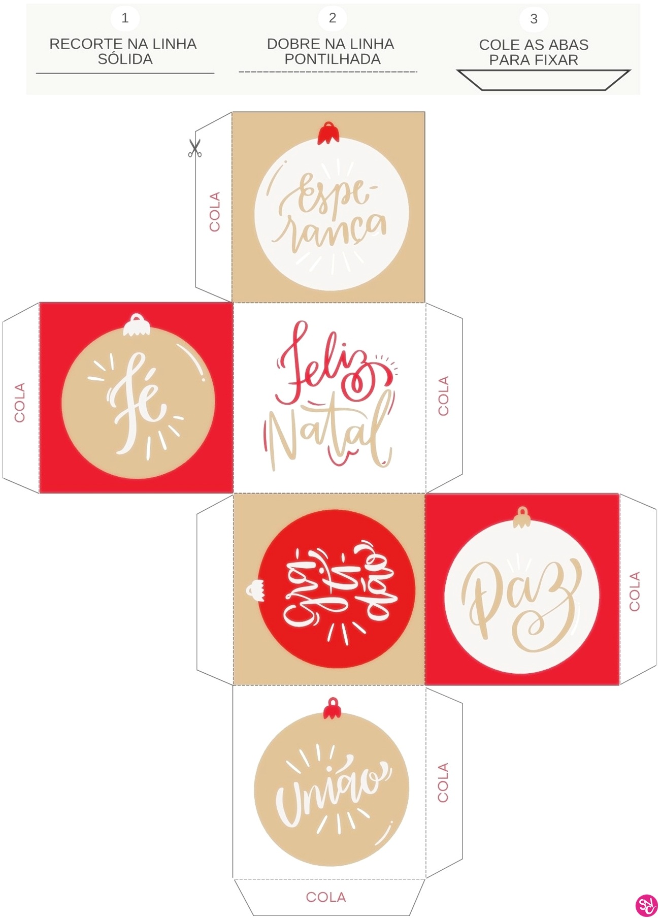 caixa personalizada para imprimir