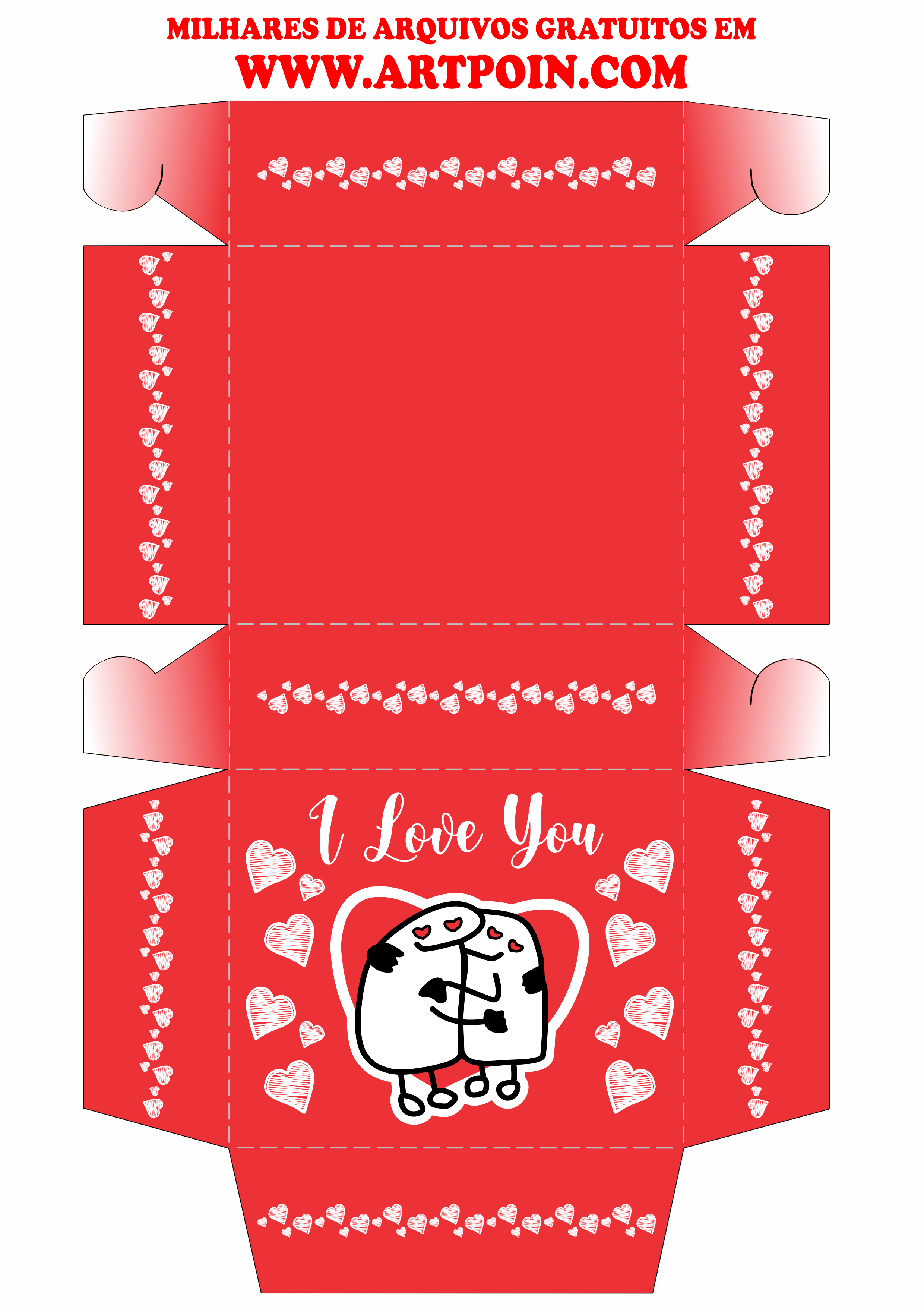 molde de caixa para lembrancinha