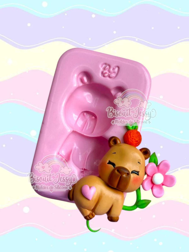 molde capivara silicone