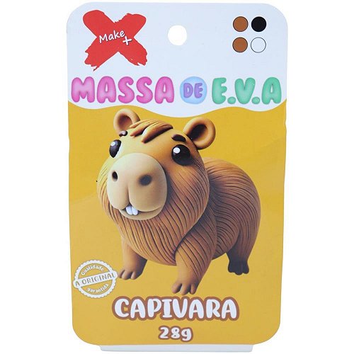molde de corpo de capivara em eva