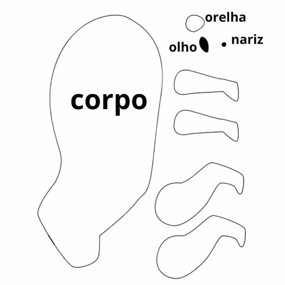 moldes de capivara fofos para imprimir