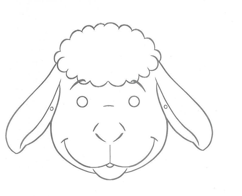 molde ovelha toy story para imprimir