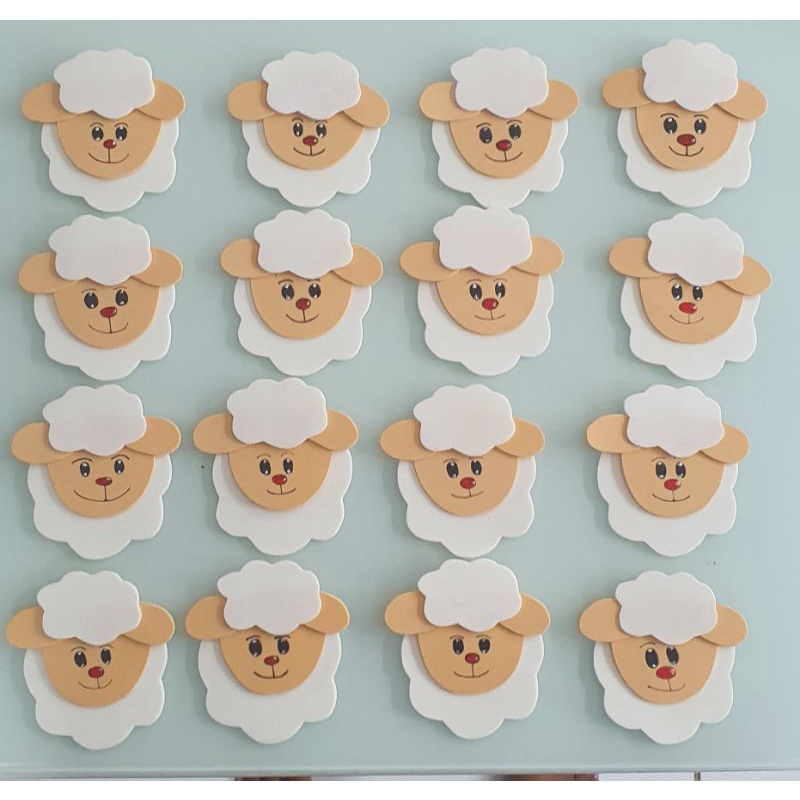 molde ovelha toy story para imprimir