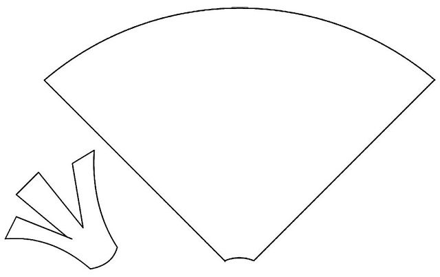 molde de cenoura para imprimir