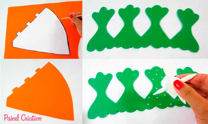 quanto custa comprar moldes de cenoura para artesanato