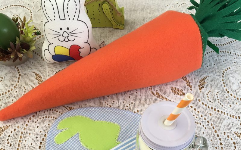 molde de cenoura 3d para imprimir e montar caixinha de doces