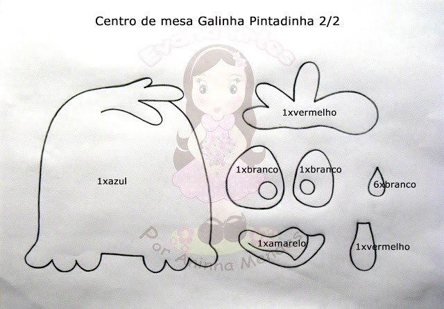 ideias de centro de mesa da galinha pintadinha para festa