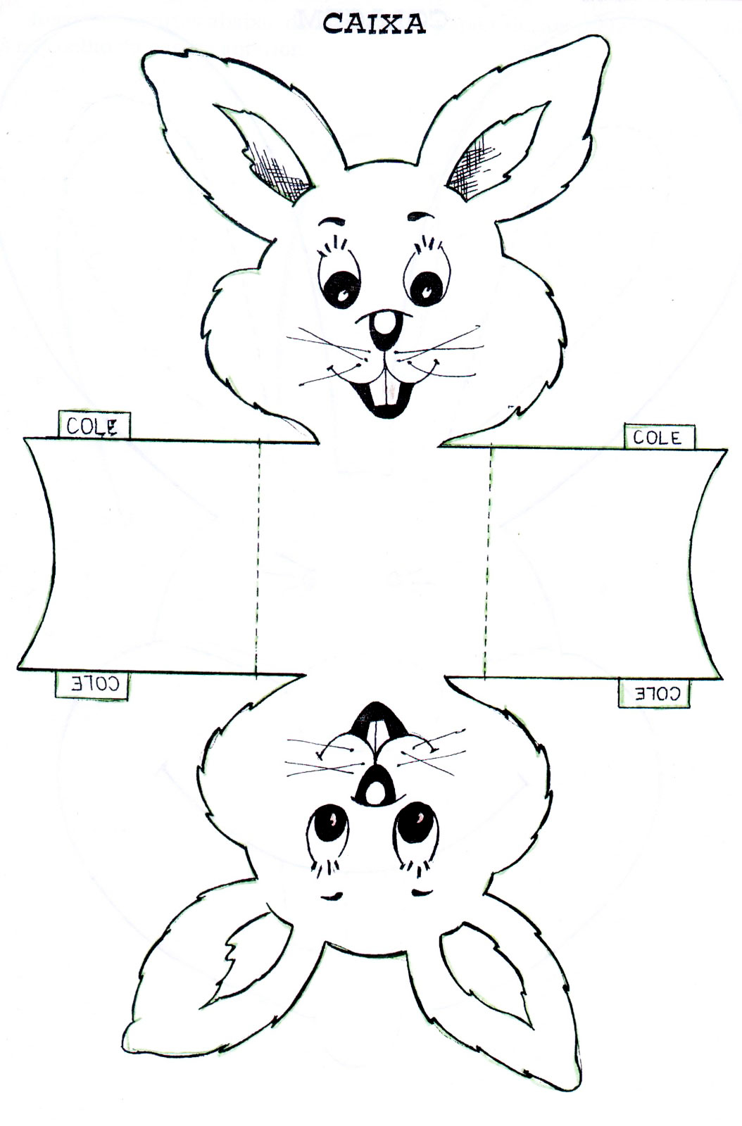 molde de cestinha de eva para pascoa passo a passo em video