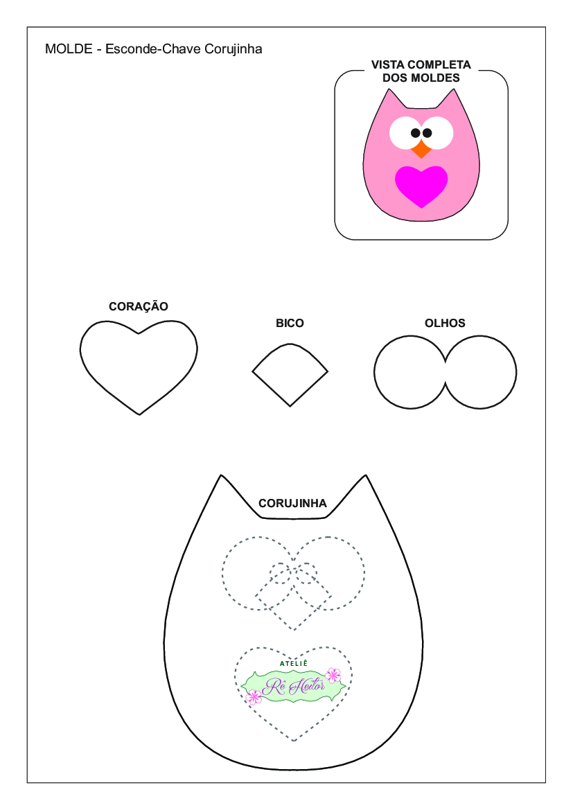 Feltro vs. EVA: Qual o Melhor Material para seu Chaveiro de Coruja?