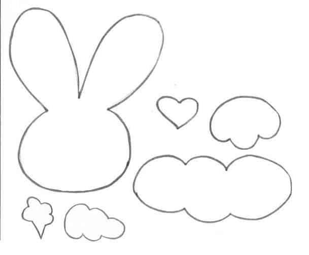 molde de coelho simples vs molde de coelho detalhado