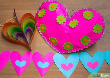 10 ideias criativas para usar molde coração em artesanato