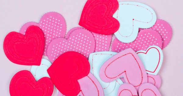 10 ideias criativas para usar molde coração em artesanato