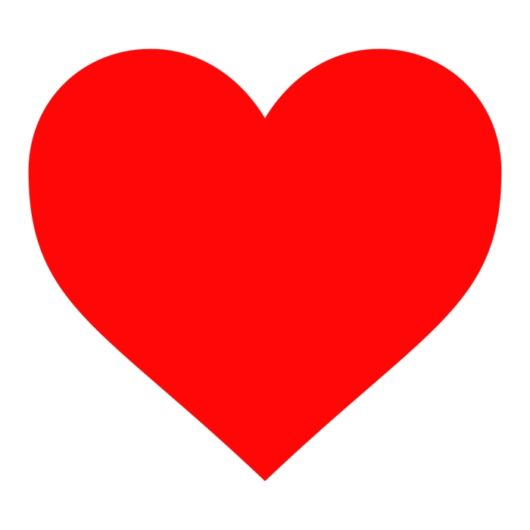 molde coração pequeno para chaveiro de feltro passo a passo