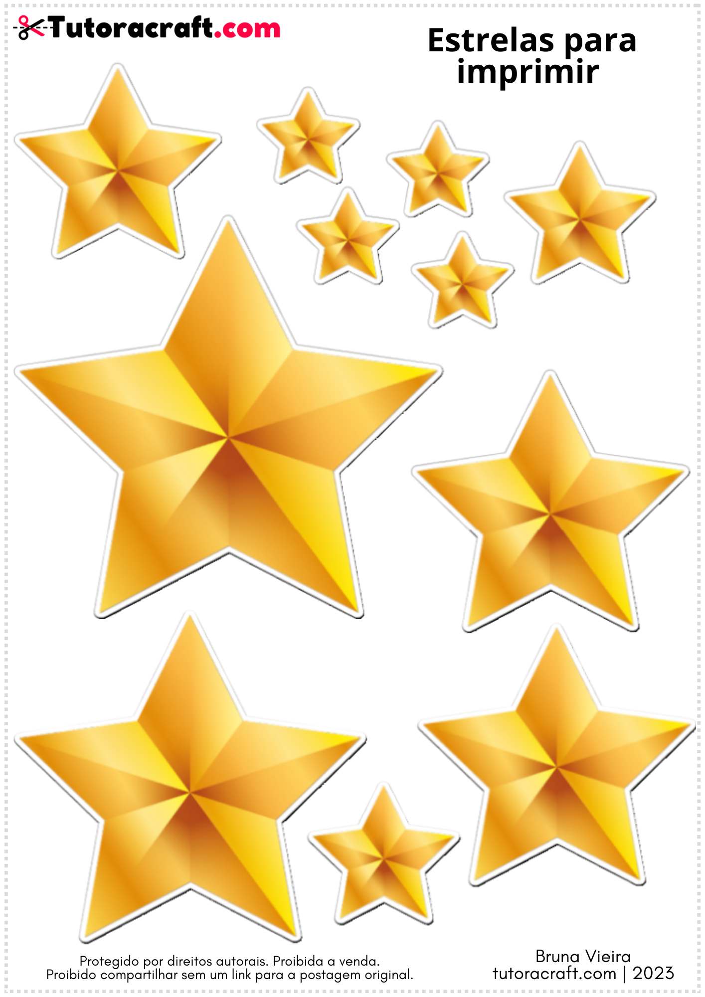 molde estrela de natal 3d para imprimir