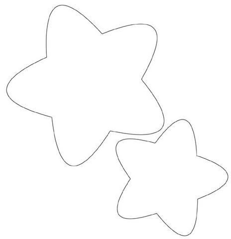 molde estrela para imprimir