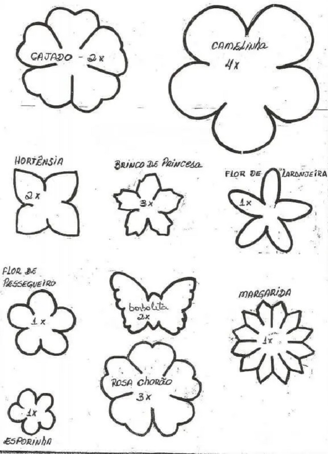 ideias de flores de eva para caneta