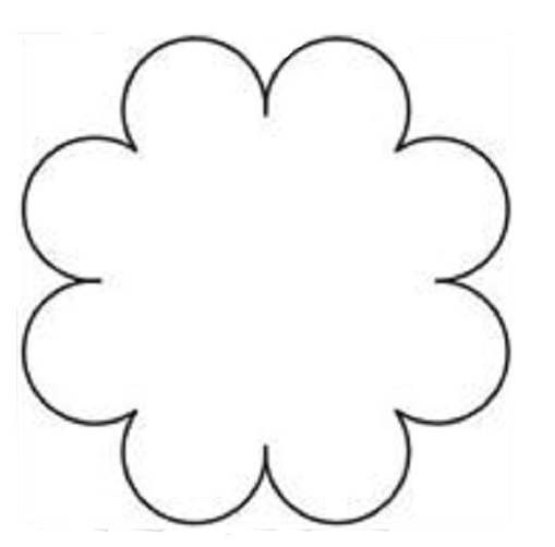 moldes de flores para festa