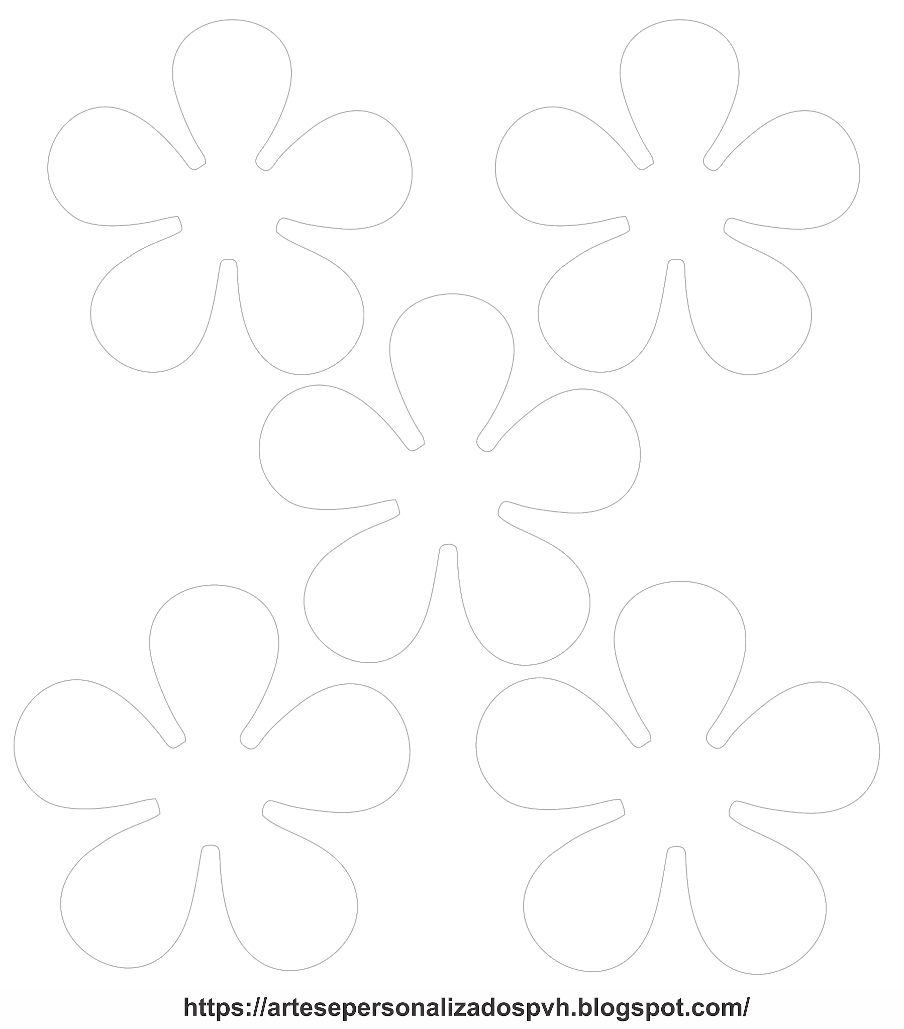 moldes de flores para decoração de festas