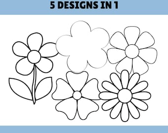 quanto custa comprar moldes de flores em pdf