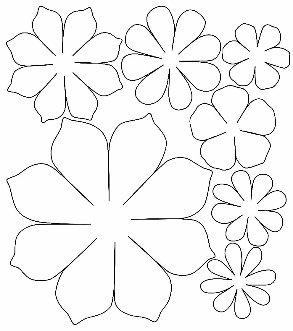 Moldes de Flores de 4 e 5 Pétalas: Dicas para Criar Camadas e Efeitos