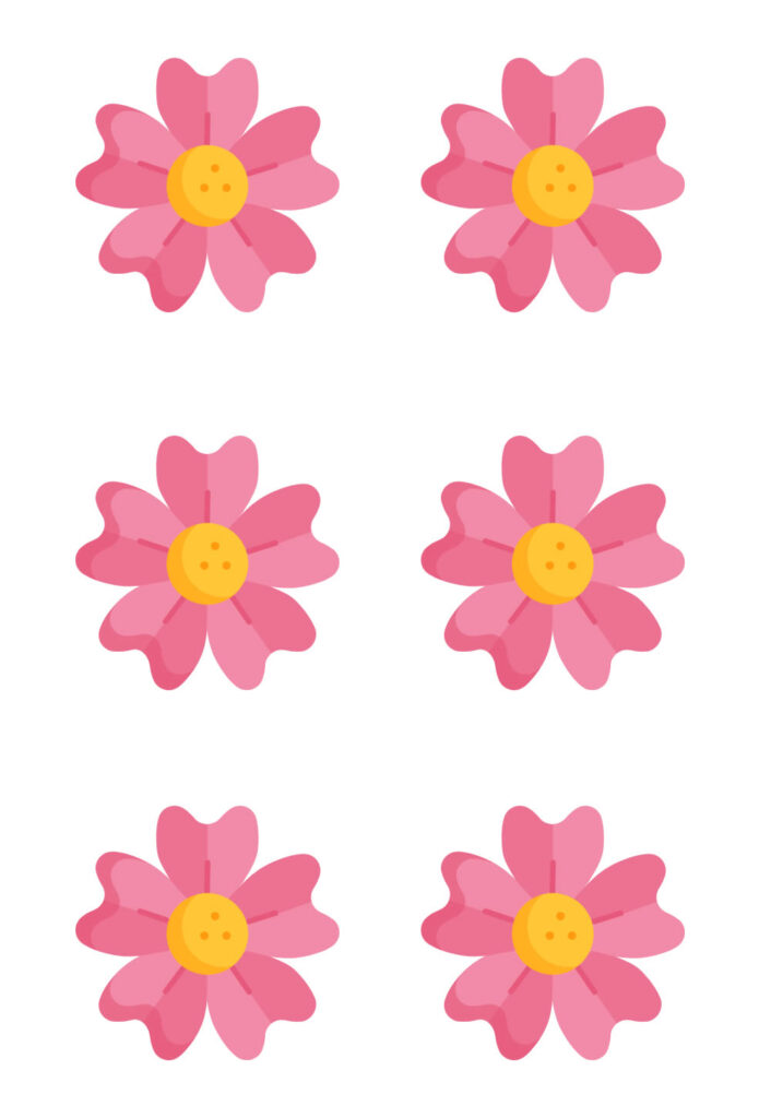 moldes de rosas para imprimir