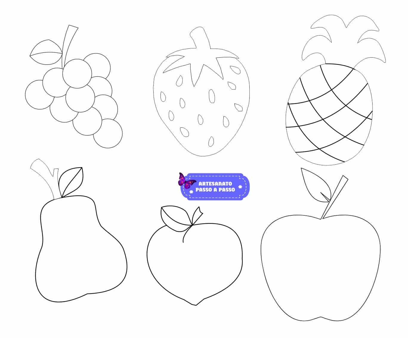 molde de frutas