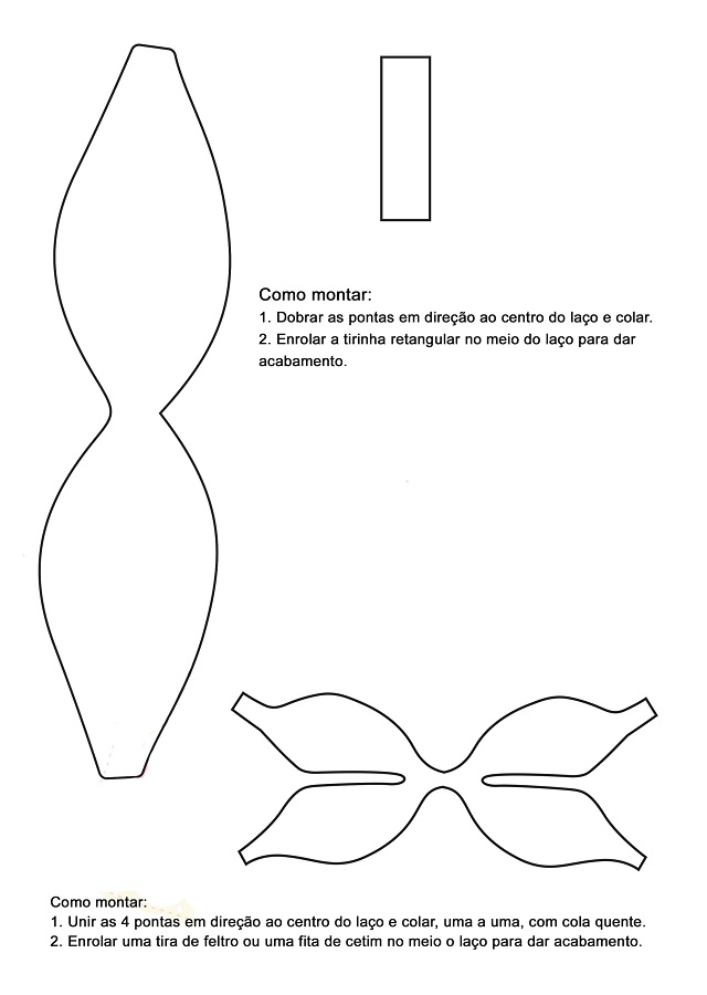 Dicas Essenciais para Imprimir e Transferir Moldes de Laço para EVA e Feltro